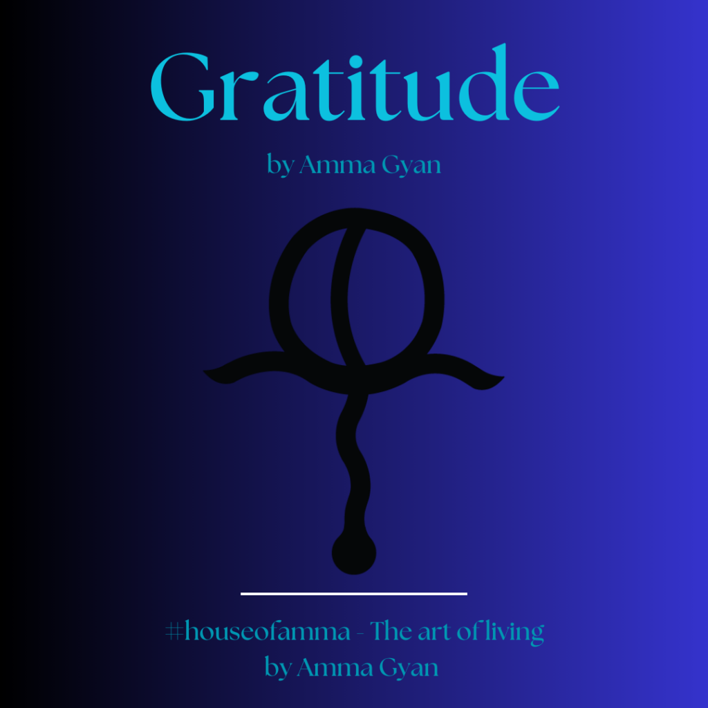 Gratitude Symbol by Amma Gyan of Amanartis and House of Amma