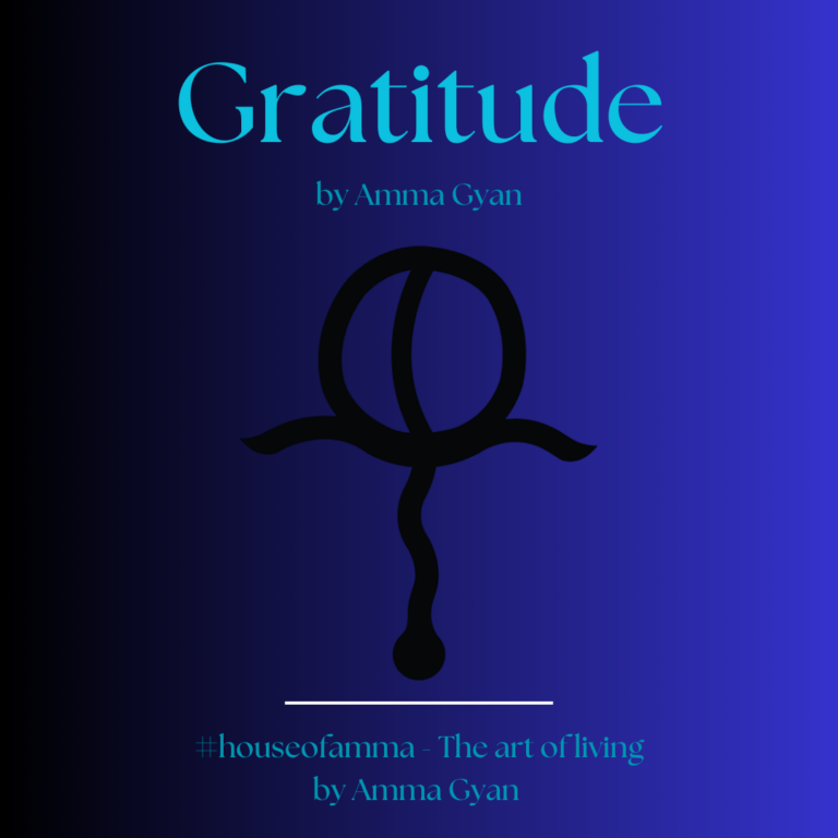 Gratitude Symbol by Amma Gyan of Amanartis and House of Amma